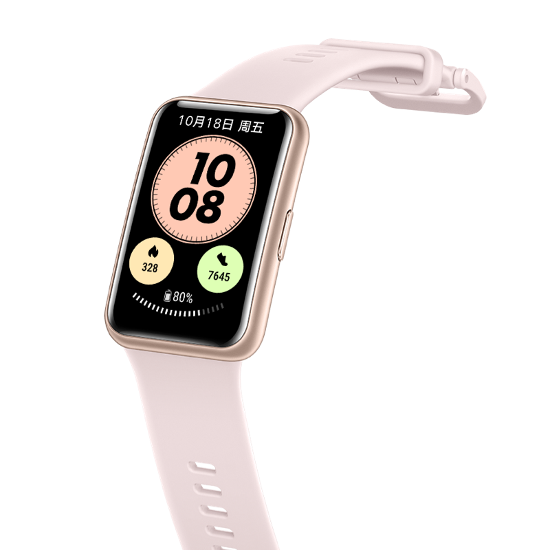 华为(HUAWEI) 华为HUAWEI WATCH FIT NEW 智能手表 运动手表50米防水NF 樱语粉
